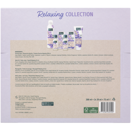 Wellnessbox "Kneipp Relaxing Collection" - Large