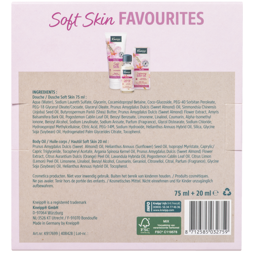 Wellnessbox "Kneipp Soft Skin Favourites" - Small