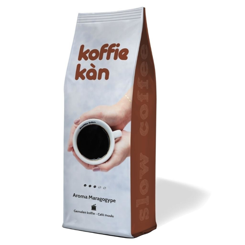 
                  
                    Koffie Kàn Aroma Maragogype gemalen - 250 gr
                  
                