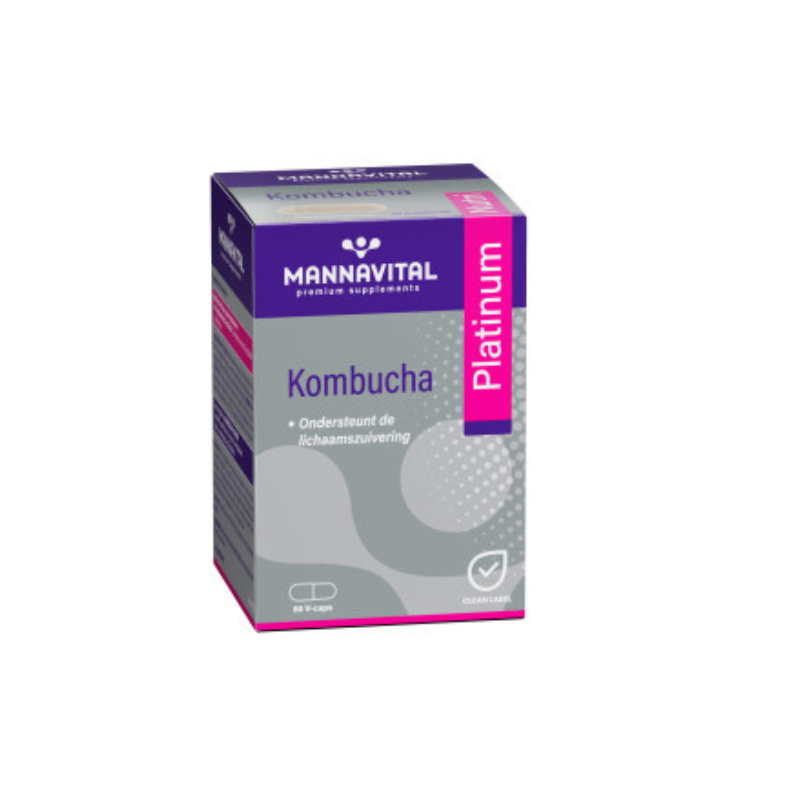 
                  
                    Mannavital Kombucha Platinum - 60 V-caps
                  
                