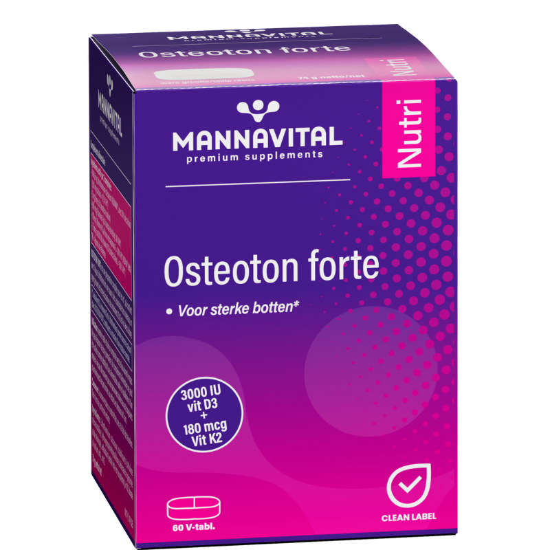 Mannavital Osteoton forte - 60 V-tabl.