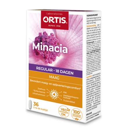 Ortis Minacia regular - 36 tabl.