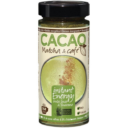 Aman Prana Cacao matcha & café - 230gr