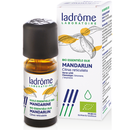 Ladrôme Mandarijn etherische olie Bio - 10 ml