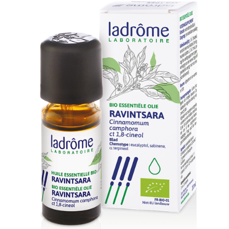 Ladrôme Ravintsara etherische olie Bio - 10 ml of 30 ml