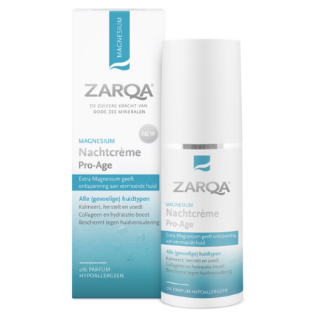 ZARQA Magnesium Nachtcrème Pro-Age - 50 ml